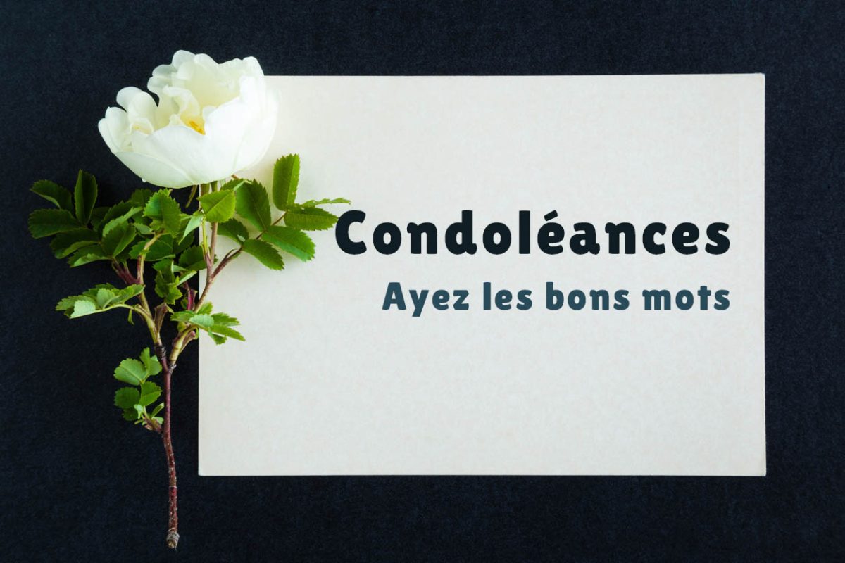 Comment présenter ses condoléances à l’oral ?