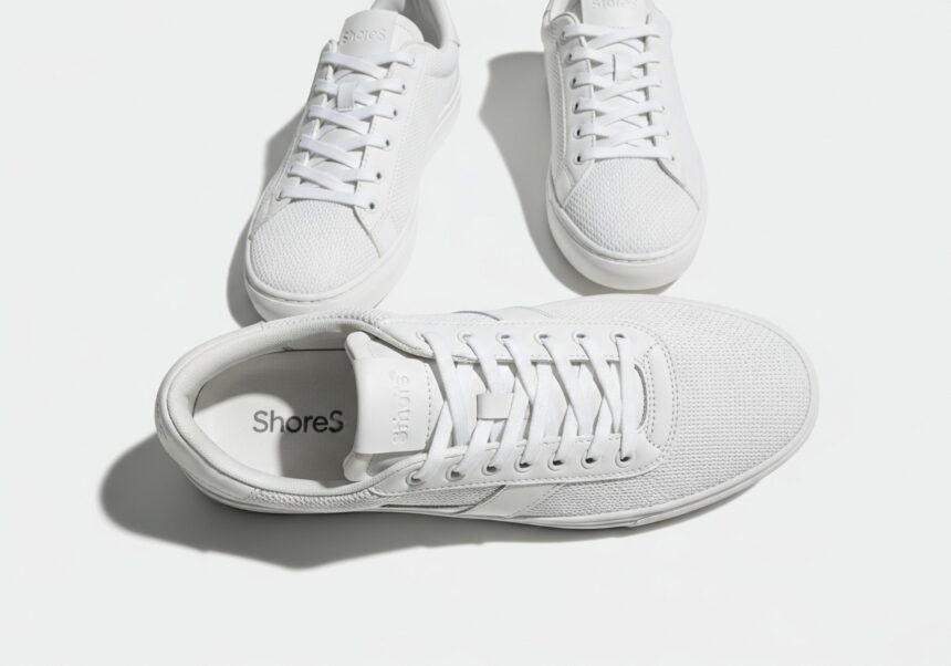 baskets blanches