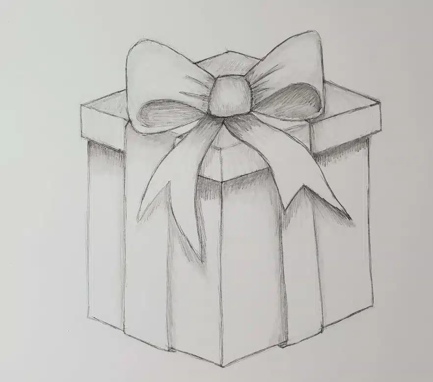 Comment dessiner un cadeau ?