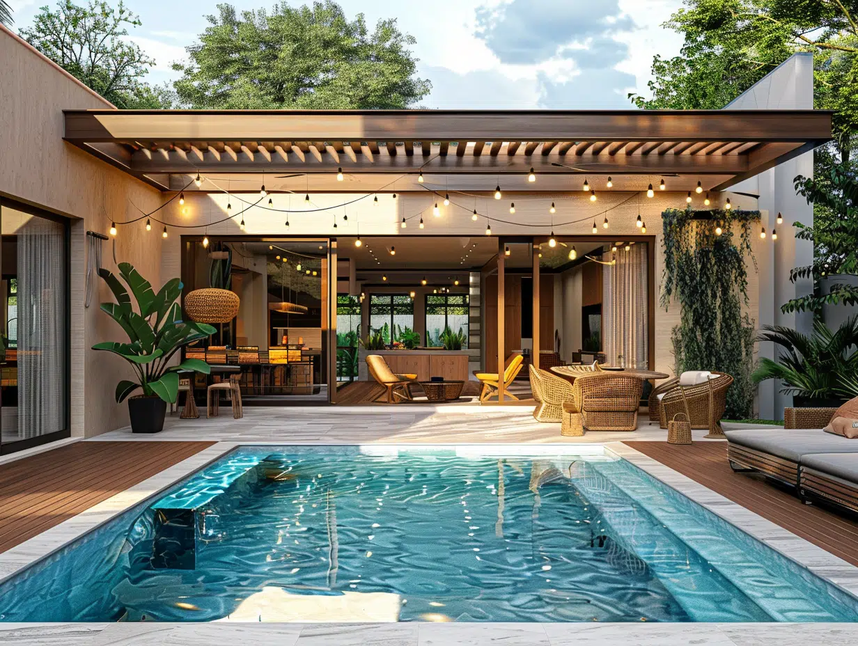 Optimisez votre espace : les meilleures idées pour une terrasse de piscine hors sol