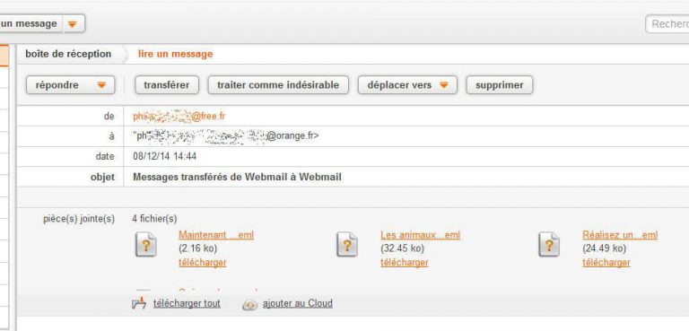 ouvrir une boîte mail orange
