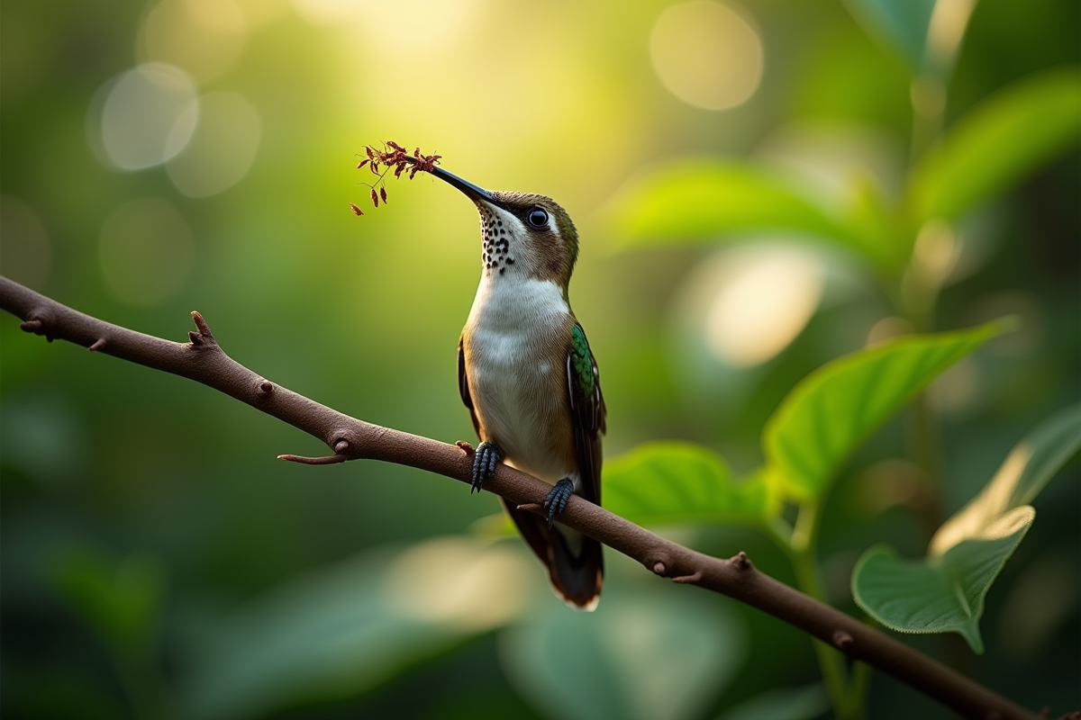 colibris insectivores