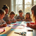 Activités manuelles à la maison : idées créatives pour enfants et adultes