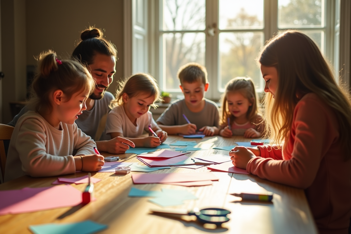 Activités manuelles à la maison : idées créatives pour enfants et adultes